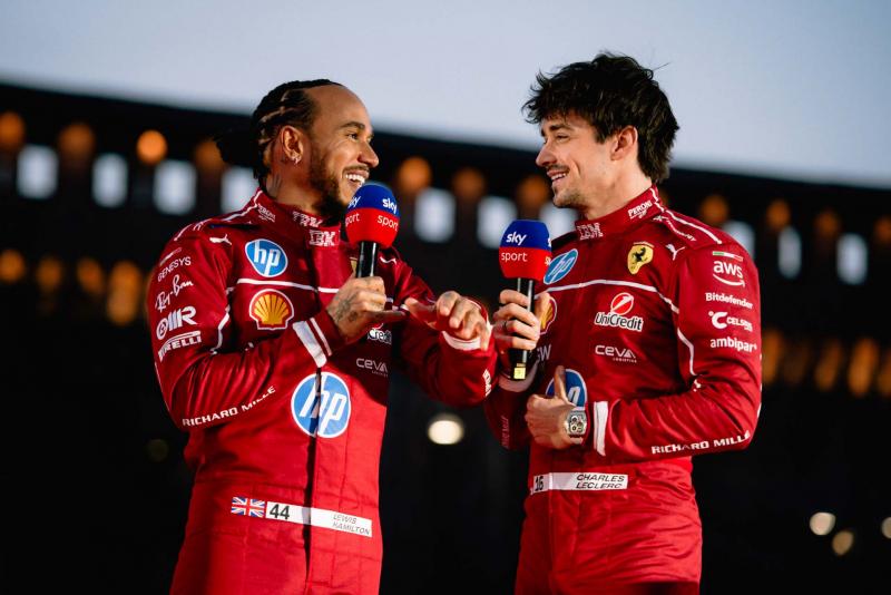 Hamilton és Leclerc kibékülése: 