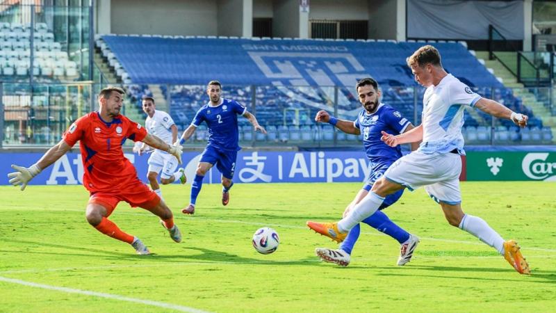 San Marino egyre inkább a világbajnoki pótselejtező küszöbén áll.