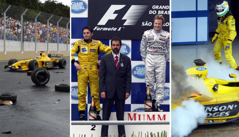 Így közelített a végzet egy bérelt autóhoz Brazíliában, amikor az F1 történetének egyik legzűrzavarosabb versenygyőzelme majdnem eltűnt a sűrű forgalomban... | M4 Sport